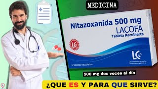 NITAZOXANIDA💊¿Qué es y para que sirve ¿DAÑO HÉPATICO  ¡Descubre todos los detalles [upl. by Sanburn]