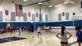 University Preparatory Academy vs Eastside College Preparatory Girls Varsity Volleyball Sets 1 amp 3 [upl. by Nilac]