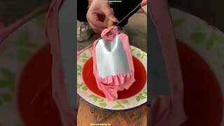 Amazing paint remover liquid 🤯 mini wood toywood working art skill wood  hand crafts shortsvideo [upl. by Annorah34]