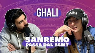 SULLE MONTAGNE RUSSE 🎢🔥 GHALI passa dal BSMT Speciale SANREMO 2024 [upl. by Chrissa686]