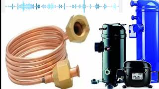 Capillary tube measurements for a 14 HP compressor of refrigeration [upl. by Grewitz]