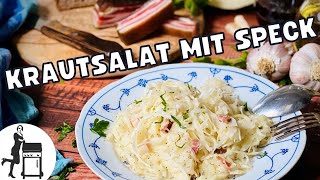 Krautsalat mit Speckwürfel und Kümmel [upl. by Ricoriki852]