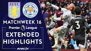 Aston Villa v Leicester City  PREMIER LEAGUE HIGHLIGHTS  120819  NBC Sports [upl. by Niu626]