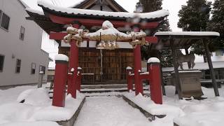 4K・ 【4K】Winter walking to Hirosaki castle [upl. by Payton]