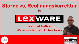 Lexware Stornorechnung vs Rechnungskorrektur  Die besten Rücksetzungsmethoden im Überblick [upl. by Annaerda]