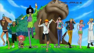 ONE PIECE OPENING 12 — ❝ KAZE WO SAGASHITE ❞ Sub Español  romaji『AMV』♡ [upl. by Olympe]