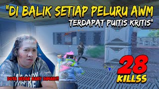 AWM CHALLANGE KING OF SNIPER DI TANTANG Abisin Semua Musuh Only Sniper  PUBG Mobile [upl. by El]