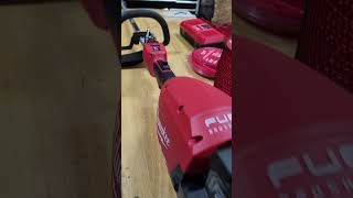 Milwaukee M18 FUEL 17” Dual Battery String Trimmer 300622 300620 shorts milwaukeetool [upl. by Eppes]