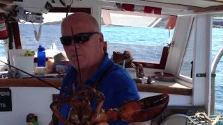 Finestkind Lobster Boat tours Perkins Cove Ogunquit Maine [upl. by Pen]