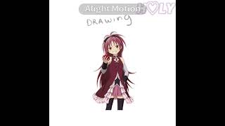 Drawing Kyoko Sakura ♥︎♥︎ [upl. by Marin]