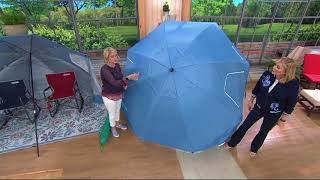 SportBrella XL Instant Outdoor Family Shelter Umbrella on QVC [upl. by Einahpats49]