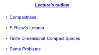 Functional Analysis  MTH327 Lecture 09 [upl. by Esinehc]