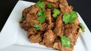 Jackfruit Subzi Kathal Indian Recipe  Show Me The Curry [upl. by Ravilob]