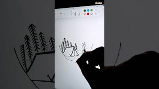 easy drawing by z 🎨 shorts drawbyz astheticdrawing ipaddrawing art viralshort [upl. by Yntruoc580]