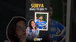 Surya Bhau to KKR🧐🤔KheloJito trending 2024 india sports khelojito news ipl best news [upl. by Ainez]