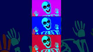 Spooky Skeleton Dance Song for Kids shorts halloween skeletondance abclearningclub [upl. by Rosenquist900]