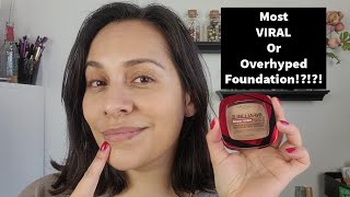 Loreal Infallible 24HR Powder Foundation Most VIRAL Foundation is it worth it [upl. by Orsola]