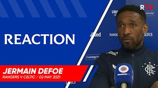 REACTION  Jermain Defoe  Rangers v Celtic 02 May 2021 [upl. by Salomone]