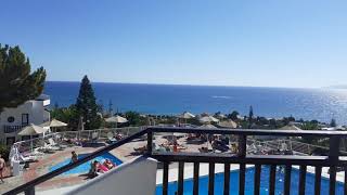 Greece Crete Hotel Hersonissos Village seaview [upl. by Athalla699]