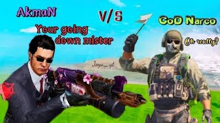 CoD Narco came across AKmaN and this happened 🤯 CoD Narco vs AkmaN sweaty  CoD Narco  codm [upl. by Adnael]