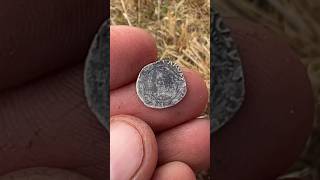 ENGLISH CIVIL WAR era HAMMERED SILVER COIN metal detecting UK [upl. by Naffets]