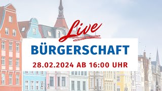 Bürgerschaftssitzung 28 Februar 2024 [upl. by Eylrahc]