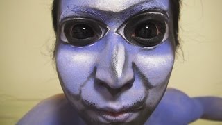 青鬼メイク方法化粧Ao Oni Makeup Tutorial [upl. by Constant]