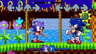 Friday Night Funkin Sonic VS Dorkly Sonic but its Sonic 1 [upl. by Acinom395]