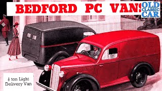 A 10cwt Bedford PC van amp 12 ton Utilavan brochure from 1949 classic British vans [upl. by Weinreb]