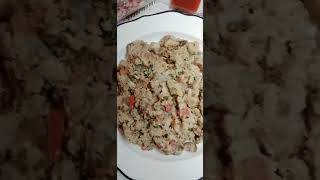 SCRAMBLE EGG WITH EGGPLANTscrambleeggwitheggplant mysimplerecipe shorts [upl. by Bevis]