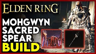 ELDEN RING MOHGWYN SACRED SPEAR BUILD GODSKIN DUO BOSS FIGHT [upl. by Yrak573]