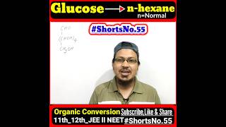 Glucose to nhexane biomolecules shorts ytshorts chemicalreaction [upl. by Isadore]