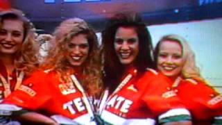 Tecate Girls Chicago Honey Bear Dancers Indy Cart Auto Races [upl. by Broucek]