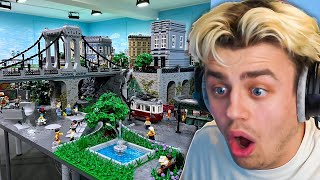 Endlich bekommt die LEGO Stadt einen SKATEPARK Bob Brickman I Papaplatte Reaction [upl. by Giusto]