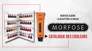 🔴Catalogue MORFOSEHAIRCOLORCREME Crème de coloration pour les cheveux [upl. by Lanta248]