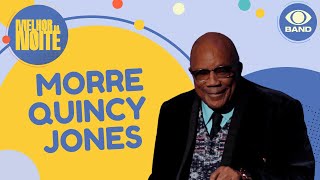 Morre Quincy Jones produtor musical de Thriller aos 91 anos [upl. by Louis509]