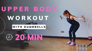 If you want to tone your Upper Body this workout is for you upperbodyworkout [upl. by Salvucci12]