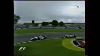 Montoya Overtake M Schumacher USA F1 2003 [upl. by Cowen]