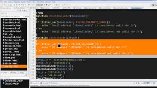PHP verify email address and IP address using filtervar [upl. by Ireland889]
