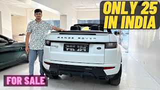 Convertible Range Rover Evoque HSE  Rarest SUV in India [upl. by Yessydo]