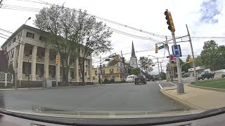 9 US 46 Driving through Hackettstown westbound [upl. by Kenison]