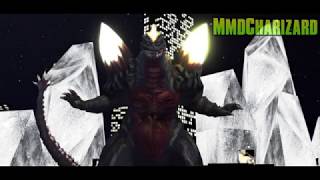 MMD Model Showcase  SpaceGodzilla [upl. by Nageem]