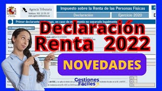 💰💥Lo NUEVO de la RENTA 2022💥La NUEVA Declaracion Impuesto IRPF💰ahorra deduce dinero etoro wix [upl. by Eph]