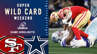 49ers vs Cowboys Super Wild Card Weekend Highlights  NFL 2021 [upl. by Ulises168]