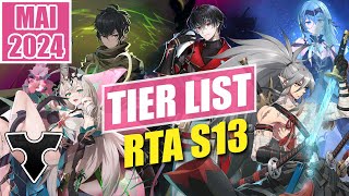 Tier list RTA Saison Serment S12 fr mai 2024  Epic Seven [upl. by Nemhauser]