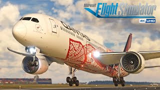 B7879 Qantas  Sydney  Vancouver  Full Flight  MSFS2020 [upl. by Unity]