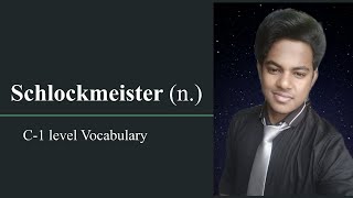 Advanced English Vocabulary  Schlockmeister n  Daily used vocabulary  IELTSTOEFLSSCCGL [upl. by Engis649]