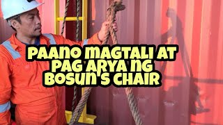 GANITO ITALI ANG BOSUNS CHAIRAPPLICATION OF BOSUNS CHAIRtagalog version [upl. by Blaise445]