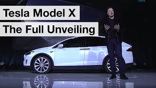 Tesla Model X Launch  Full Unveiling Event by Elon Musk [upl. by Rowland]