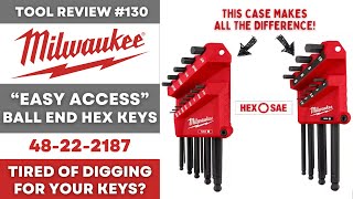 NEW Milwaukee quotEasy Accessquot Hex Keys  Better Than the Rest tools milwaukee maintenance diy [upl. by Babbie]